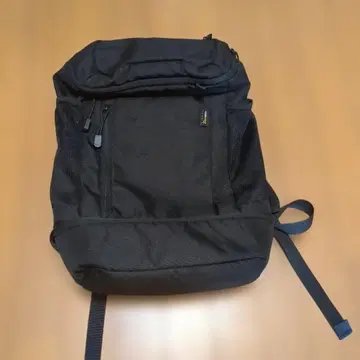 블랙 나일론 백팩 younger 통학