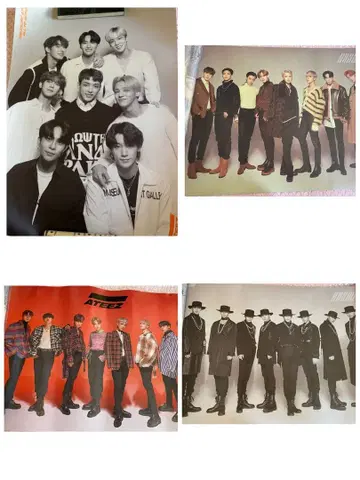 ateez 아치즈 포스터 세트 3