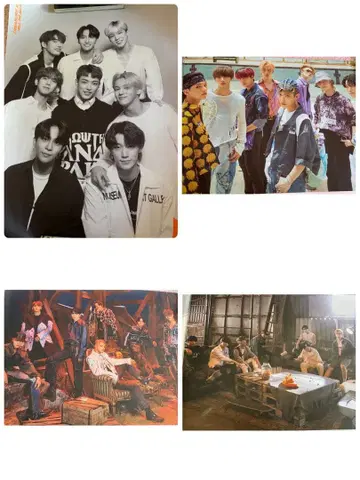 ateez 아치즈 포스터 세트 4