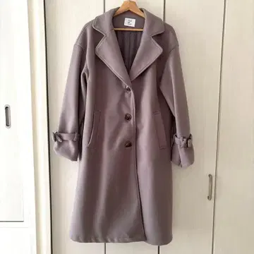 OLIVE des OLIVE 그레이 롱 코트