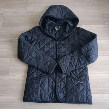 LAVENHAM 블랙 퀼팅 자켓 38