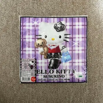 지역 한정 키티 손수건 홋카이도 스스키노