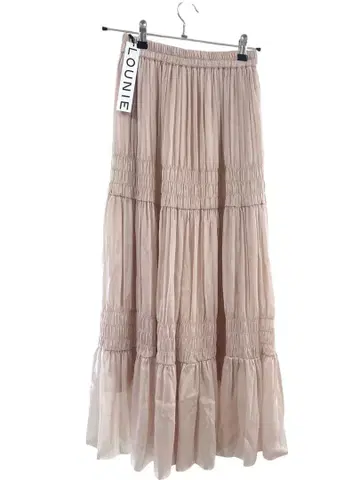 LOUNIE 베이지 플리츠 스커트 1 (38)