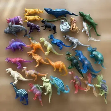 deagostini 디노 어택 공룡과 동물 피규어 세트