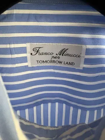 Franco Minucci x tomorrowland 드레스 셔츠