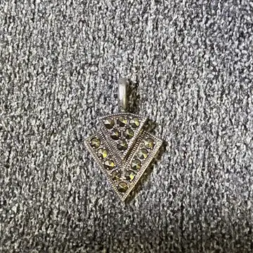 록잔 마카사이트 마카짓 펜던트 탑 실버