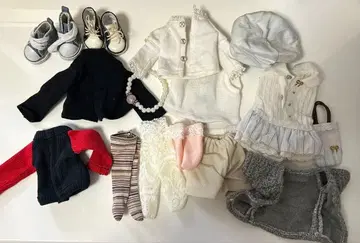 인형 의류와 신발 세트