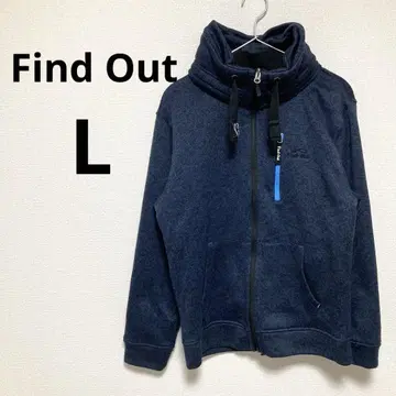 파인드아웃 남성용 플리스 자켓 네이비 아웃도어 L