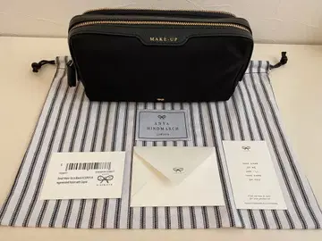 안야 힌드마치 ANYA HINDMARCH 블랙 파우치