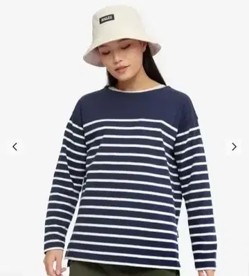 롱 슬리브 스트라이프 T셔츠 AIGLE