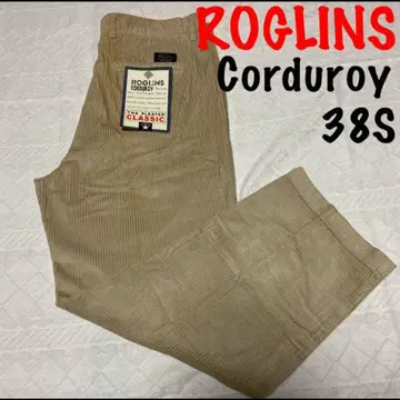 코듀로이 팬츠 Roglins 베이지 38S