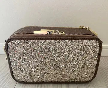 DIANA 다이애나 숄더백 골드 글리터