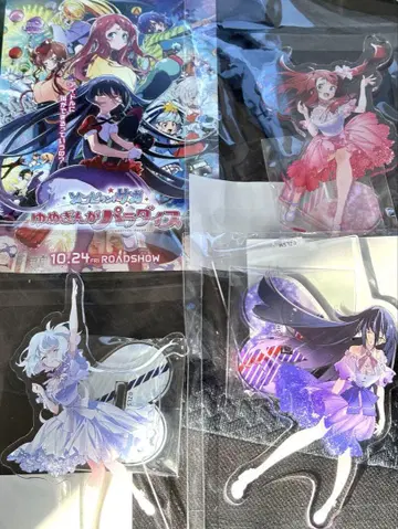 좀비랜드 사가 팝업 아크릴 스탠드 미나모토 사쿠라 야마다 타에 콘노 준코