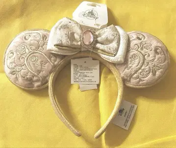 상하이 디즈니 디즈니 프린세스 미녀와 야수 벨 비쥬 머리띠