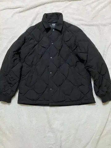 [ 새상품급 ] UNIQLO 퍼프 퀼팅 자켓 블랙 XL