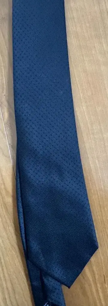 [중고] 예복용 넥타이 REGAL 블랙 도트 패턴