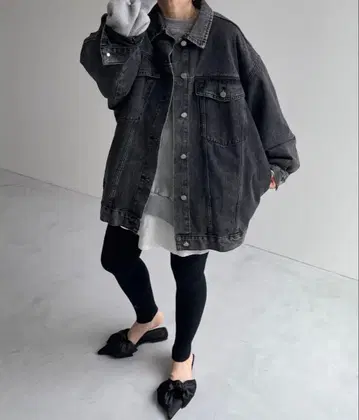 wee9s 퍼펙트 실루엣 버디 데님 자켓