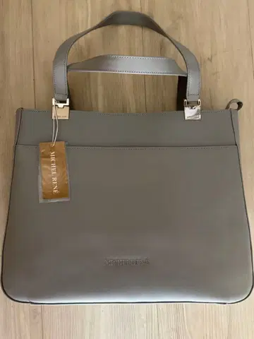 MICHAEL RENE 그레이 핸드백 미사용