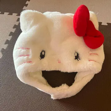 헬로키티 귀도리 모자