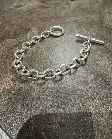 만텔 체인 팔찌 실버 925