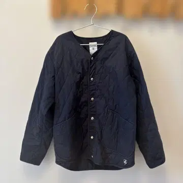 오르치발 이너다운 퀼트 칼라 레이스 자켓