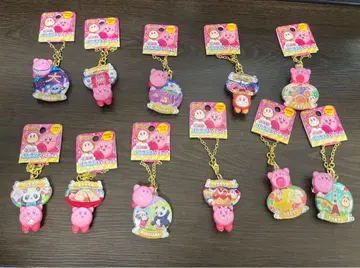 커비 지역 한정 클리어 키링 세트 11개