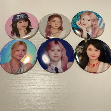 [ 익명 배송 ] ME:I 미-아이 사사키 코코나 캔 배지 6종 세트