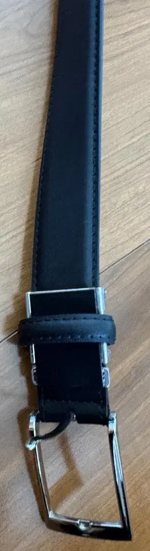 [중고] 블랙 가죽 벨트 LL
