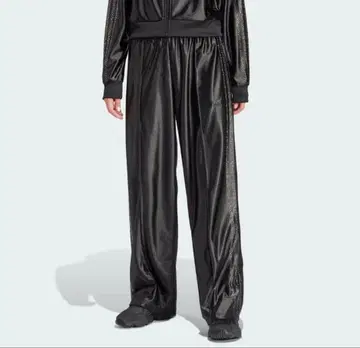 adidas EMBELLISHED 쓰리 스트라이프 트랙 팬츠