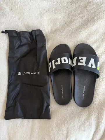 UVERworld 굿즈 / 샌들 수납 봉투 포함