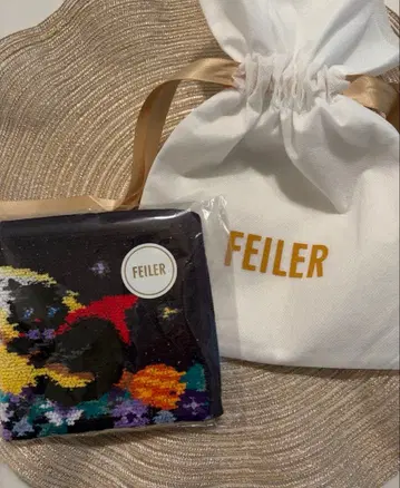 [ 미사용 새상품 복조리 포함 ] FEILER 할로윈 손수건