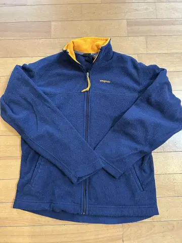 Patagonia USA 신틸라 플리스 자켓 네이비 x 오렌지