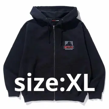 xlarge Netflix XL 풀 집업 후드티