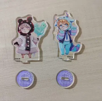 헤타리아 미국 러시아 아크릴 스탠드 별로 무섭지 않은 몬스터 도감