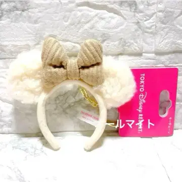 디즈니 미니 머리띠 키체인 복슬복슬 폭신폭신