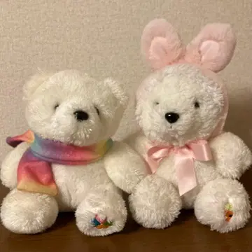 타카시마야 러브 베어 2체 세트