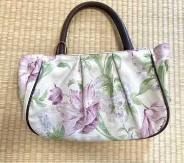 로라 애슐리 핸드백 꽃 무늬