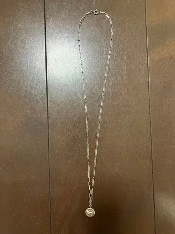 [마리하] 코인 목걸이 실버
