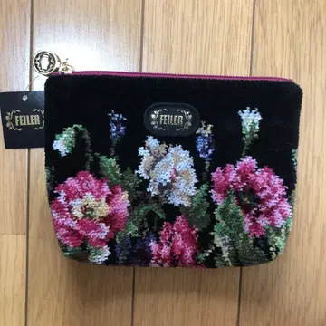 FEILER 꽃무늬 래버린스 파우치 일본제