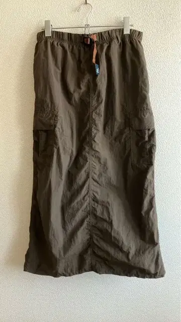 그라미치 나일론 롱 스커트