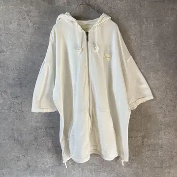 Karl Helmut 7부 소매 집업 후드티 오버 사이즈 L 사이즈