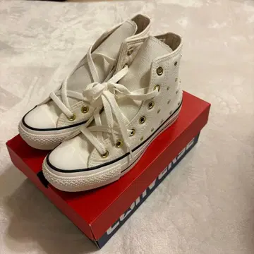 새상품 CONVERSE 컨버스 하트 스터드 22cm