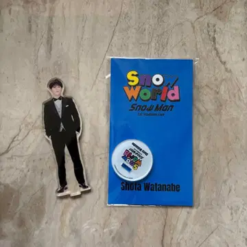 Snow Man 아크릴 스탠드 와타나베 쇼타 snowworld