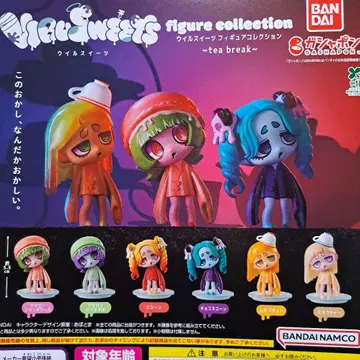 우일스위츠 전 6종 가챠 피규어 VIRUSWEETS