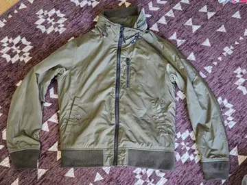 BEAMS HEART 나일론 자켓 M 올리브