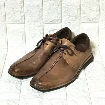 가죽 브라운 비즈니스 슈즈