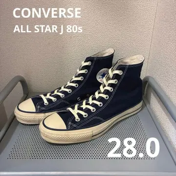 컨버스 올스타 J 80s 하이컷 네이비 28.0 일본제
