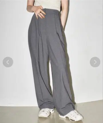 TODAYFUL 헤더 턱 트라우저스