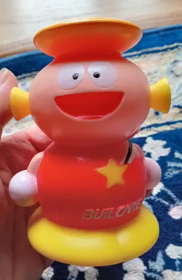 에스타 군 소프트 비닐 저금통 히타치 빌 시스템 빨간색/옐로우 컬러