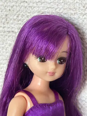 리카짱 캐슬 보라색 헤어